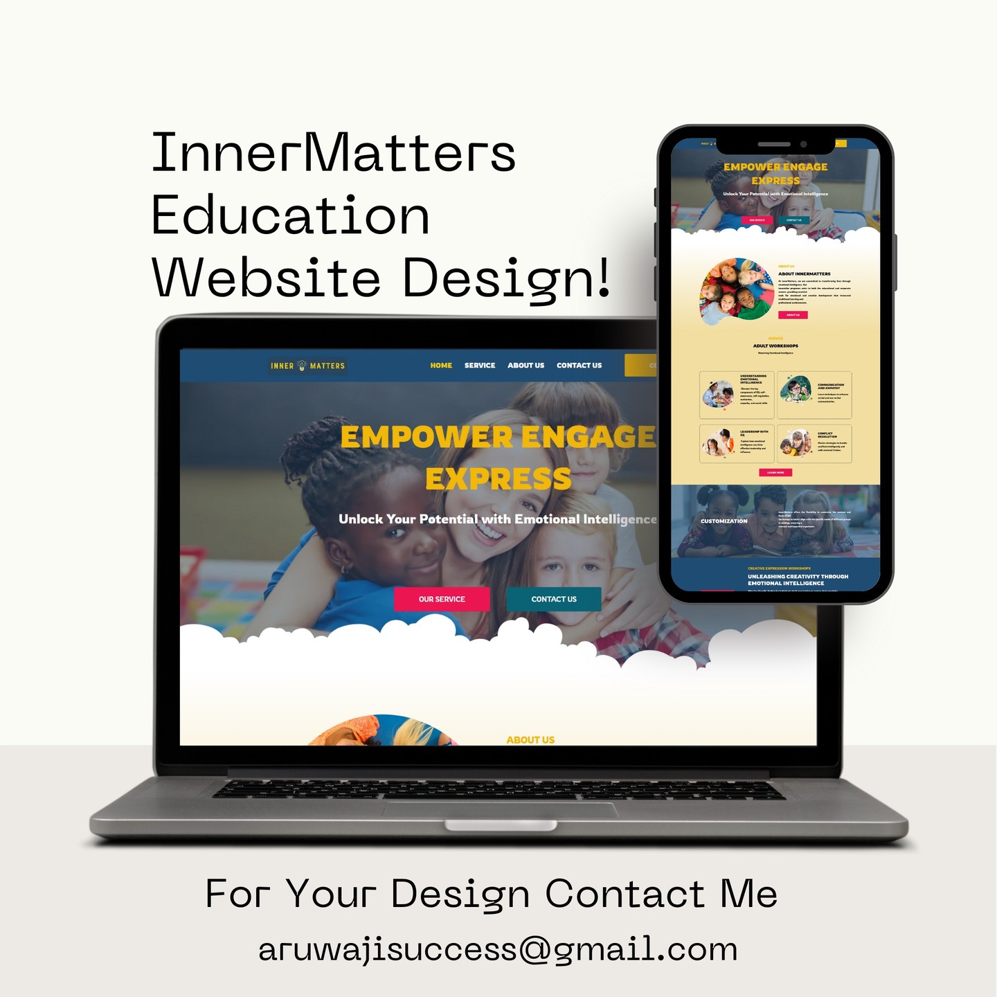 InnerMatters Education Website Design